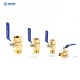 DN15-DN50 1/2-2 inch Internal and External Thread Two-way Brass Ball Valves With Long Handle