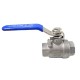 1000 wog stainless steel ball valve bspt npt full port female to female threaded PTFE sealing