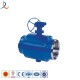 Natural gas pipeline use fully welded ball valve with large-caliber